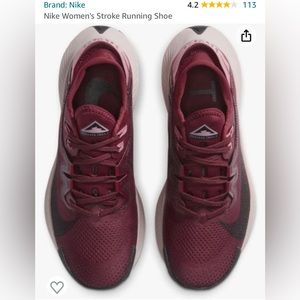 Nike Trail Pegasus Maroon color Size 8 New